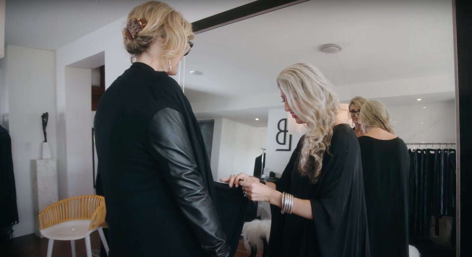 Lauren Bagliore Dressing Client