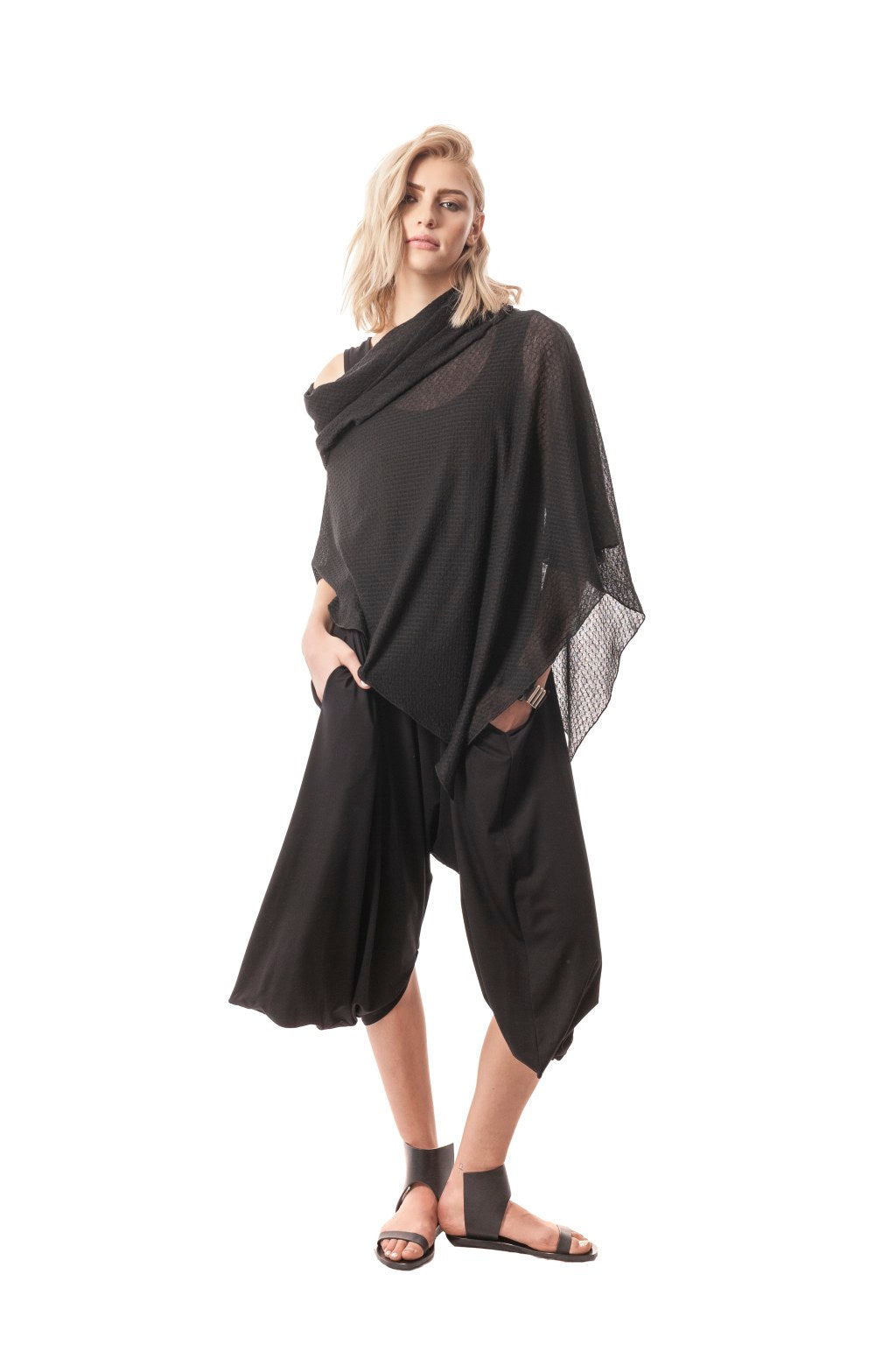 Cefalù Knit Convertible Poncho/Dress/Wrap