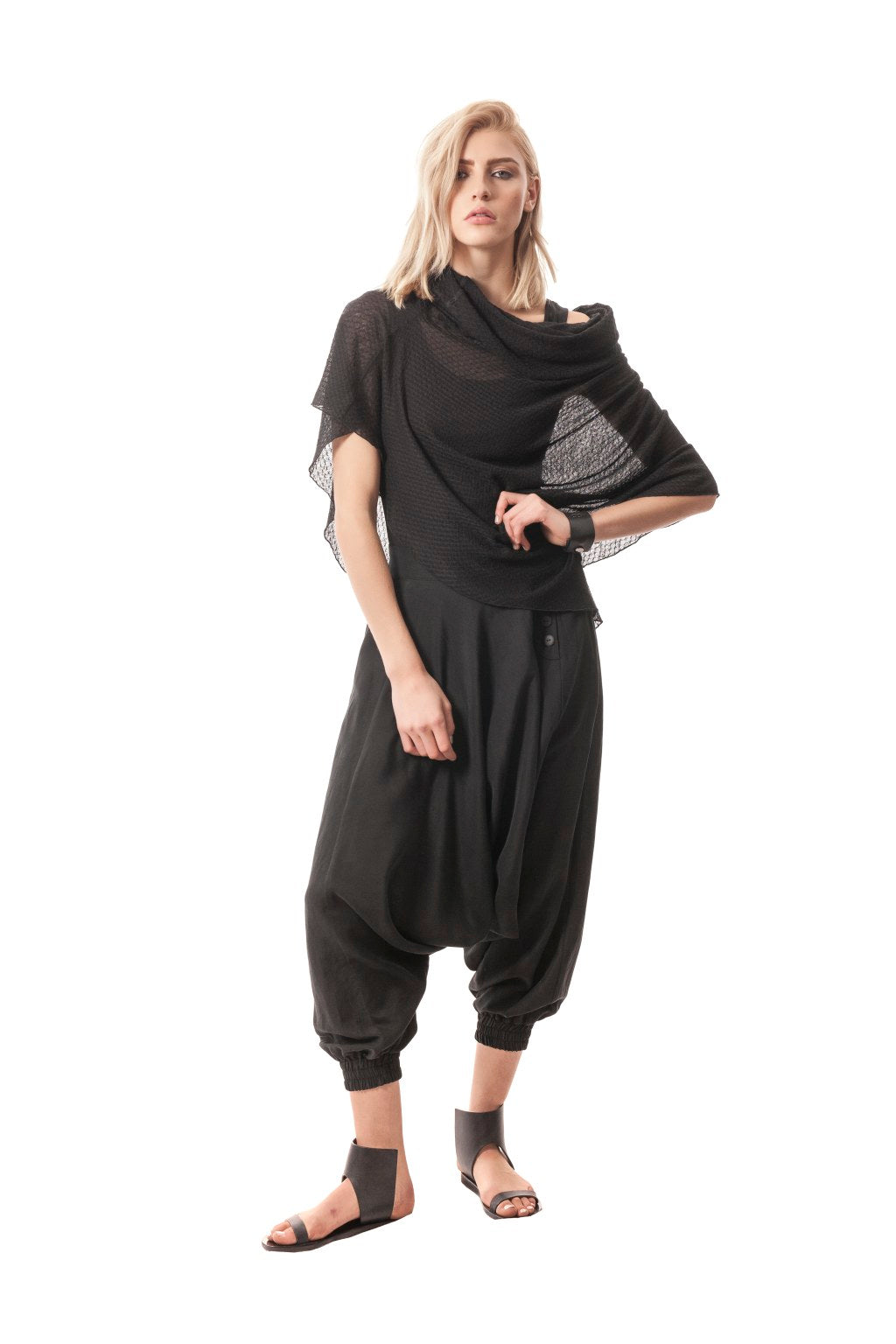 Drop-Crotch Japanese Pant, comfortable and chic