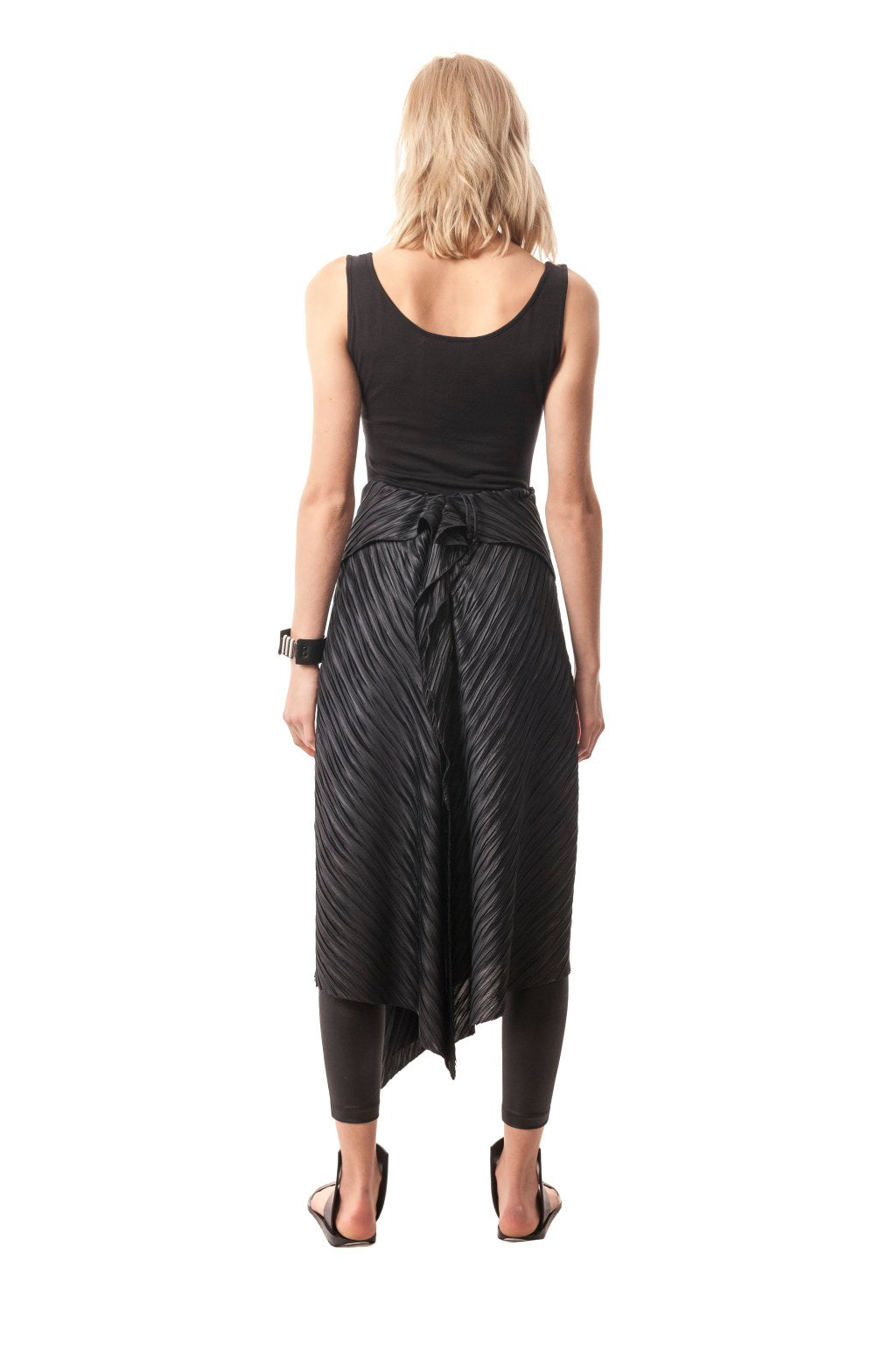 Pleated Convertible + Transformable Pleated Dress/Poncho/Shawl/Skirt/Cape/Wrap
