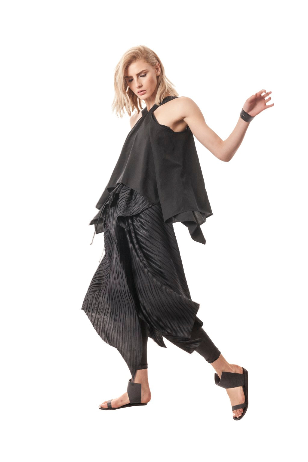 Peek-a-boo shoulder top that is sexy stylish and elegant