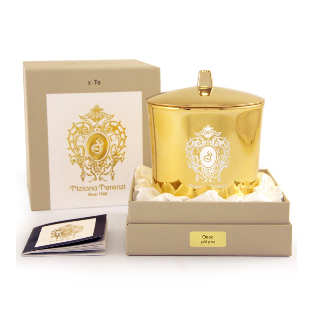 Tiziana Terenzi, 'Orion' Candle,  Gold Glass, 6 oz.