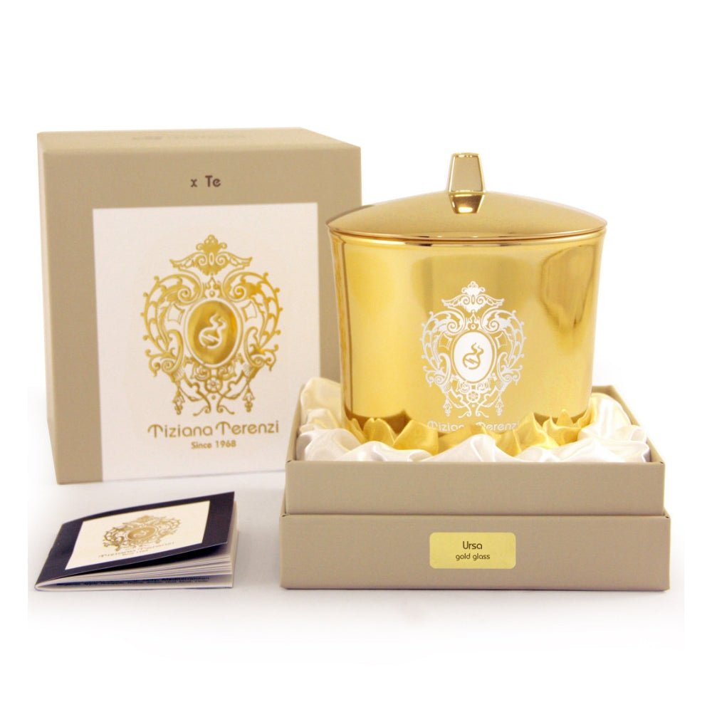 Tiziana Terenzi, 'Ursa' Candle, Gold Glass, 6 oz.