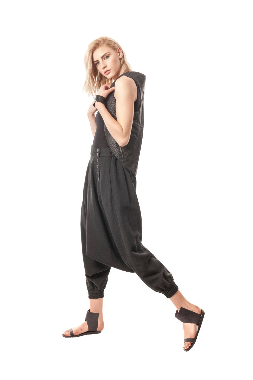 Drop-Crotch Japanese Pant, comfortable and chic