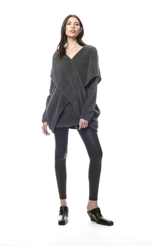 Centane Criss Cross Wrap Sweater