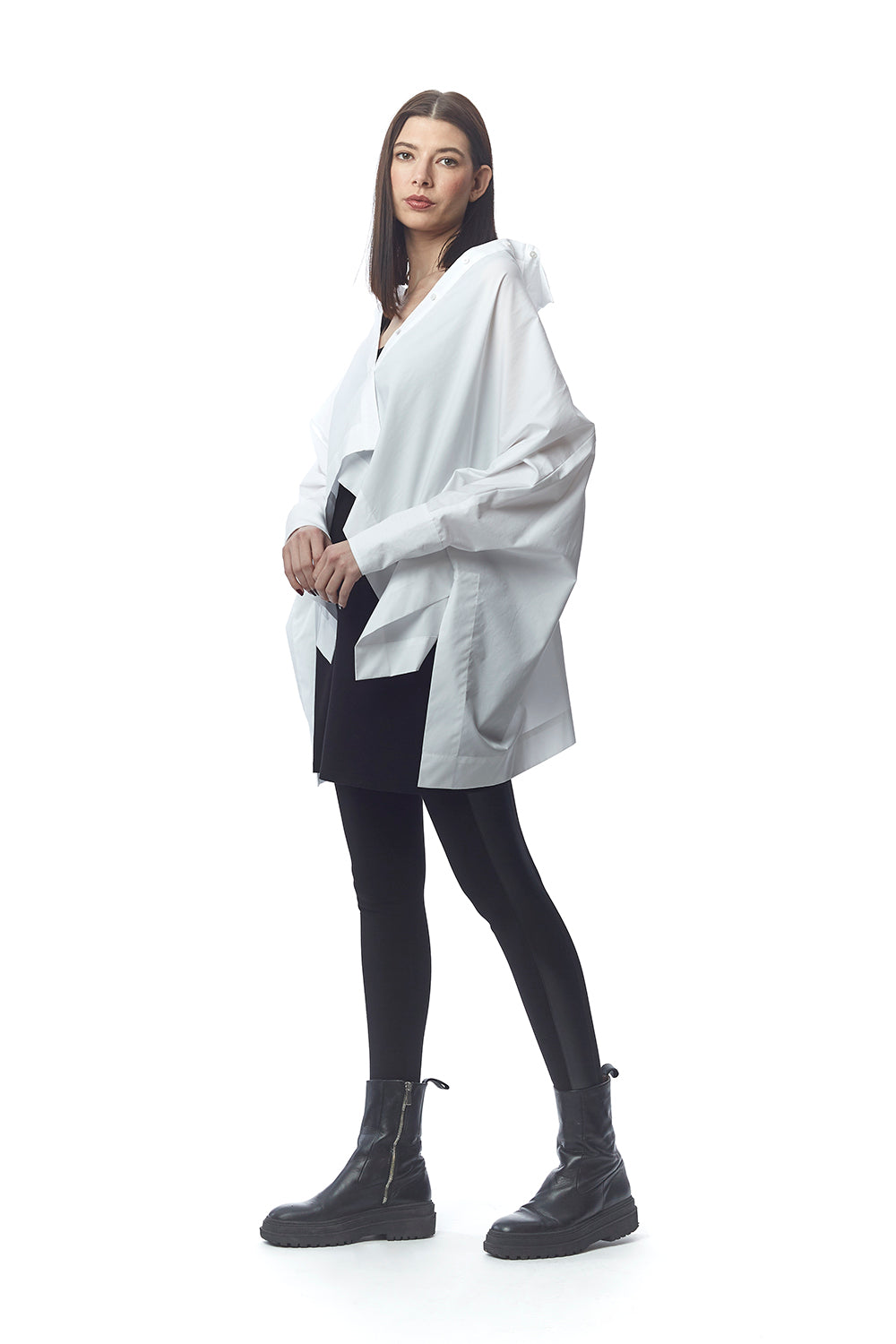 La Brera Menswear Avant-Garde White Shirt