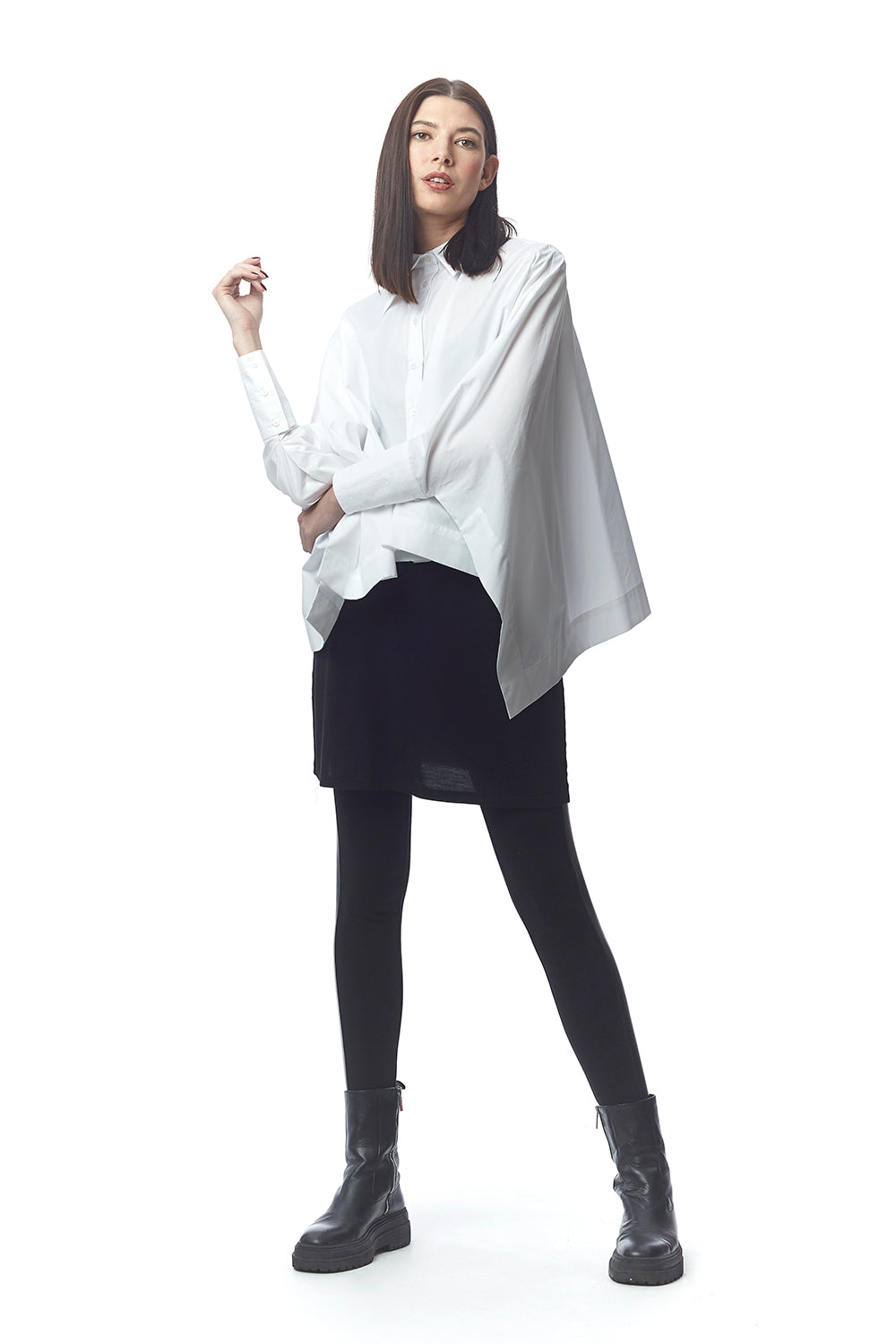 La Brera Menswear Avant-Garde White Shirt