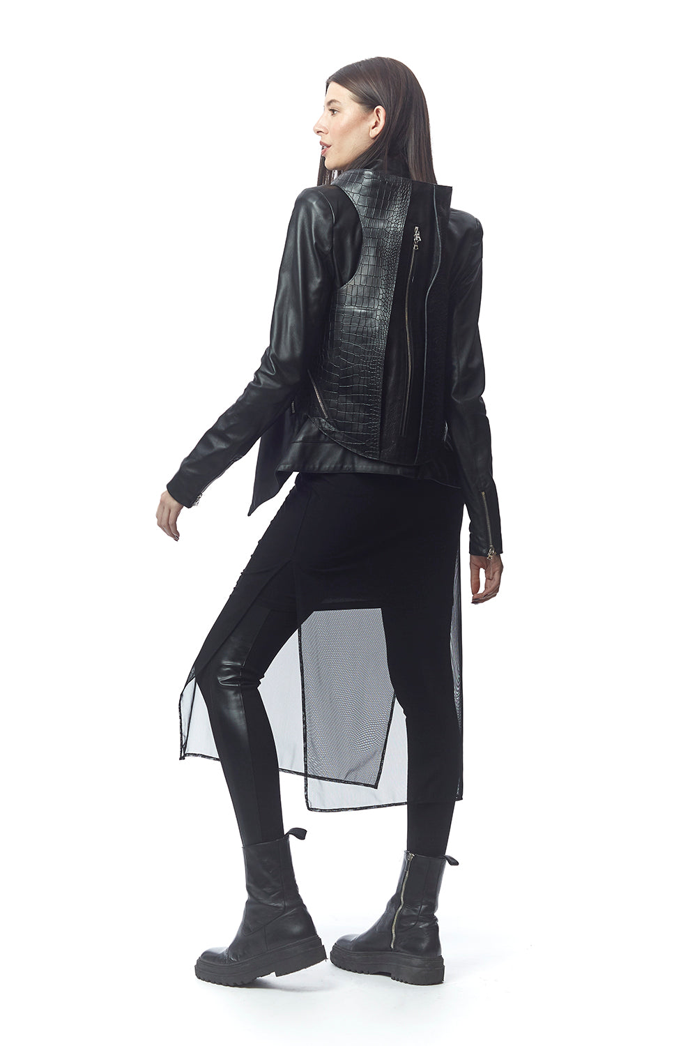 Napoli Long Mesh Dress