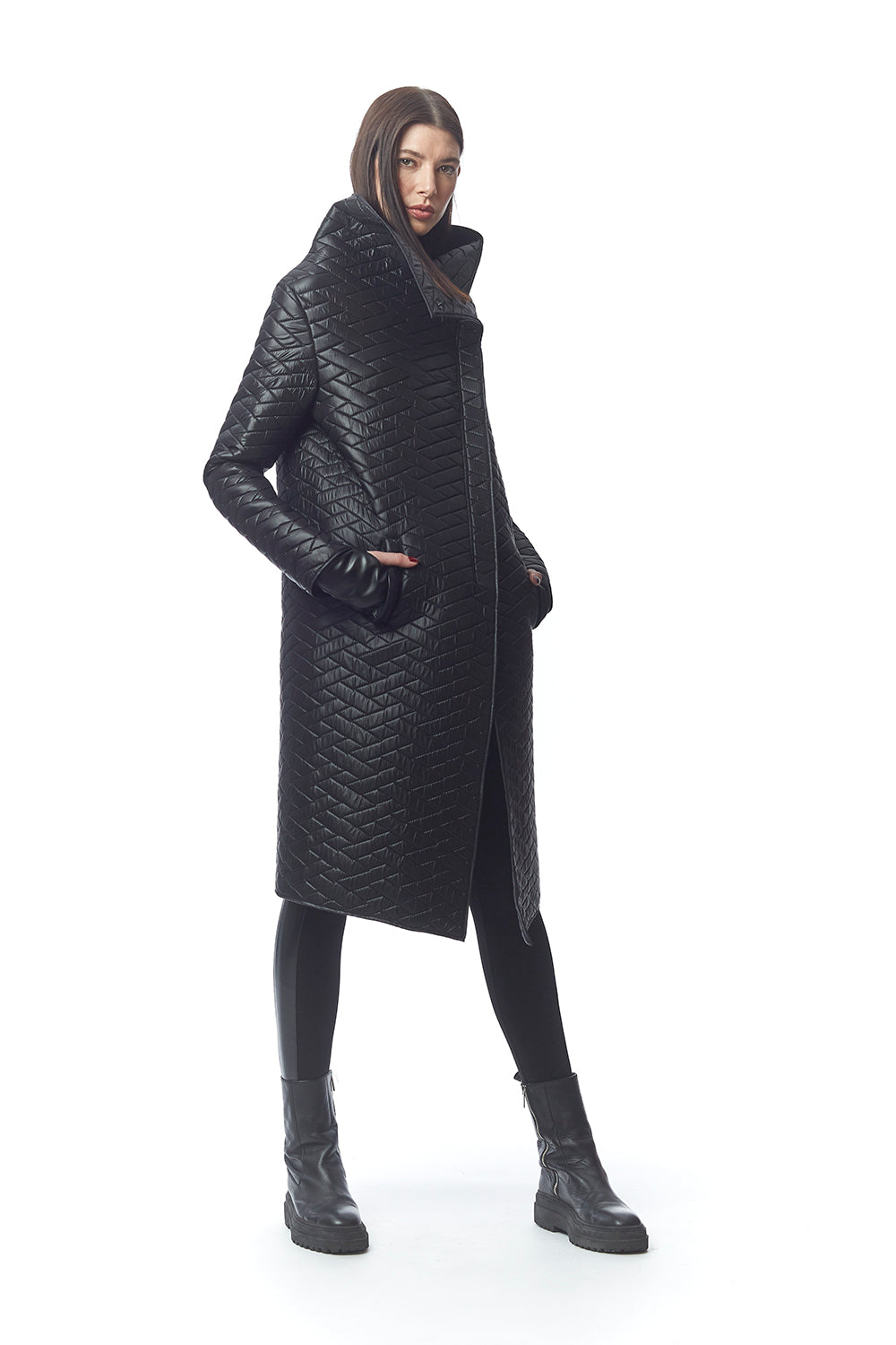 Civita Quilted Puffy Coat