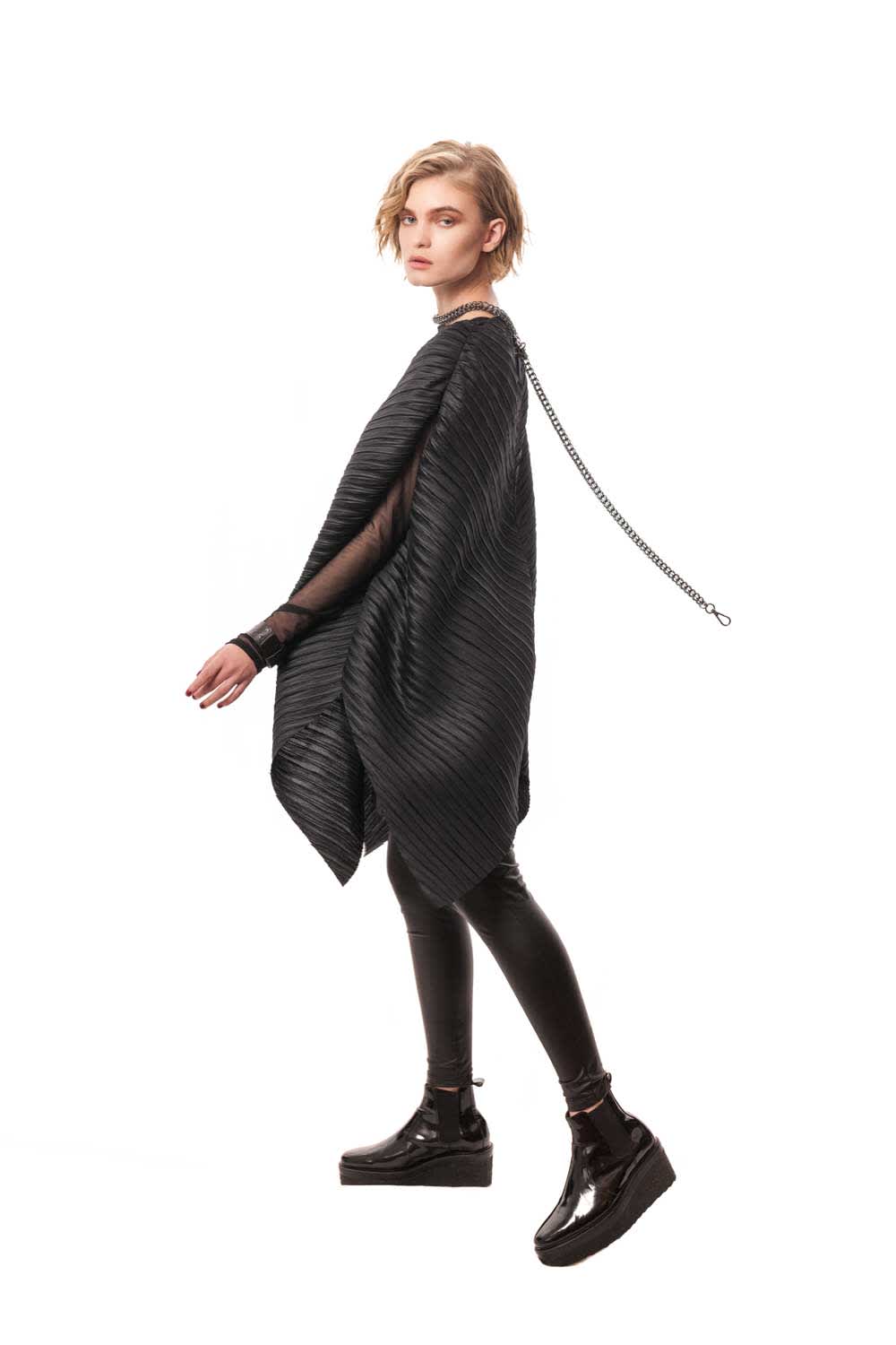 oversized poncho dress Handmade Crochet Cotton Poncho Dress - Boho Beach Cover up With Fringe - Plus Size Clothing