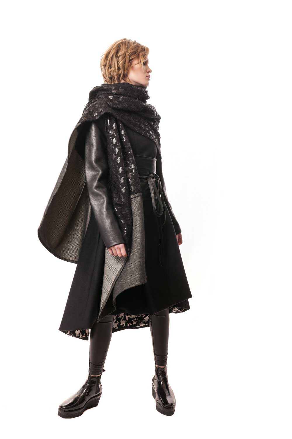 Yoshiaki Wrap, edgy and elegant