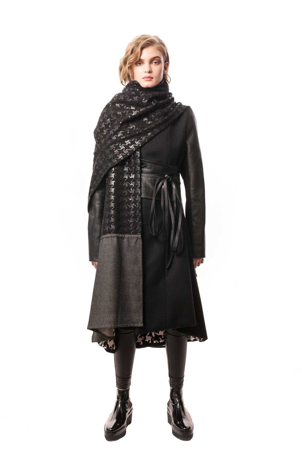 Yoshiaki Wrap, edgy and elegant