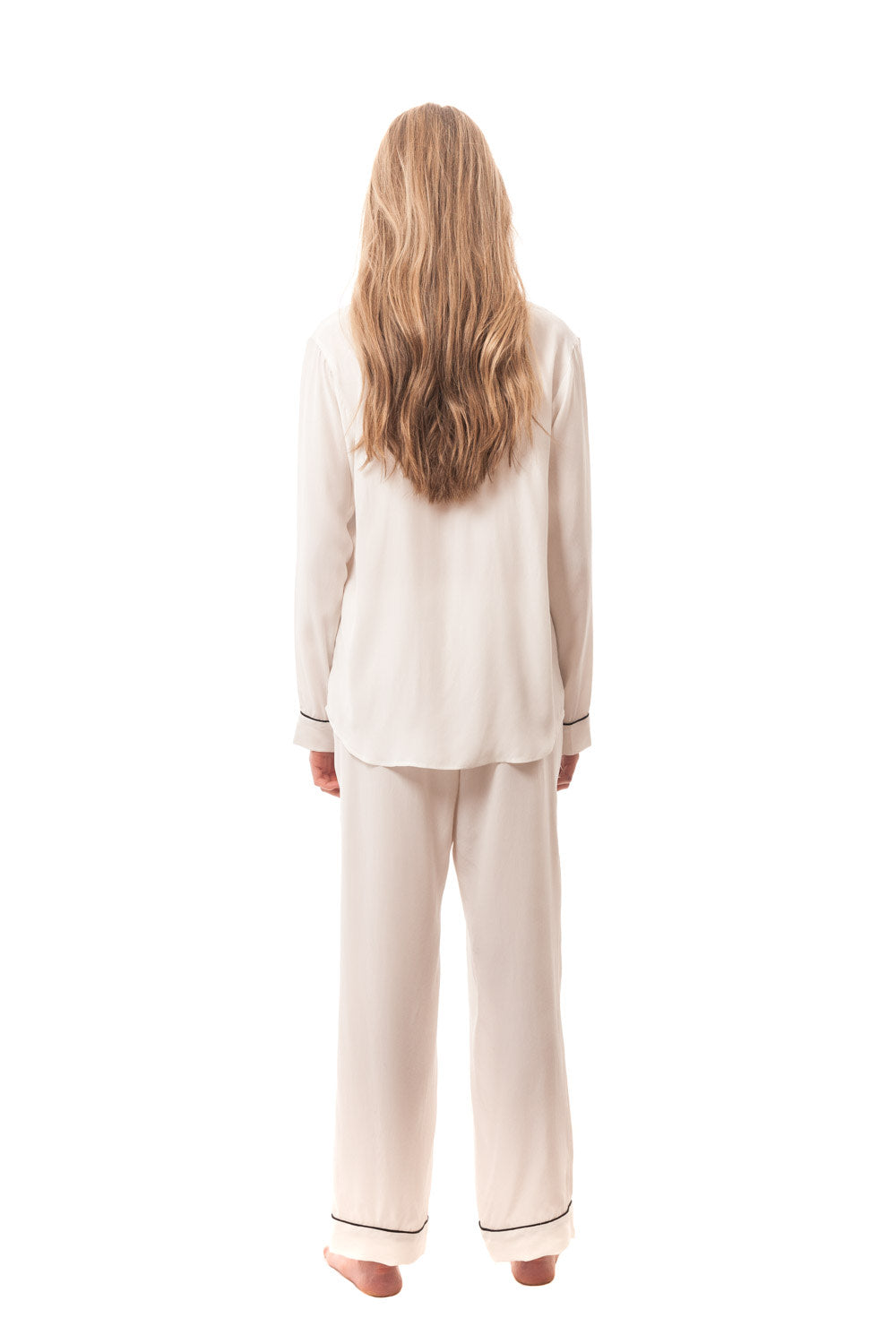 La Principessa Silk Logo Pajama Trio