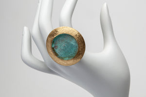Italia: Bronze Greek Circular Ring
